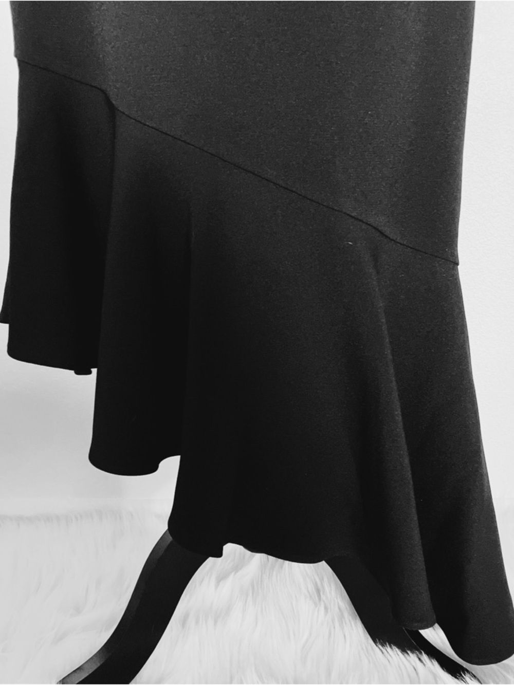 SHOSHANNA Ainsa Asymmetrical Bow Dress - Picture 10 of 13